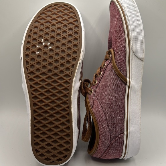 Vans Atwood Twill Red Size 8 - Picture 7 of 7